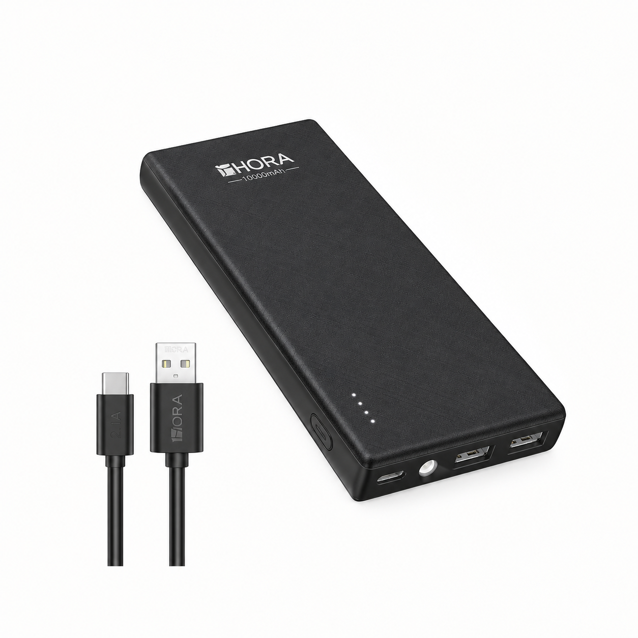 Batería Portátil 1Hora GAR263 de 10.000 mAh Con Linterna